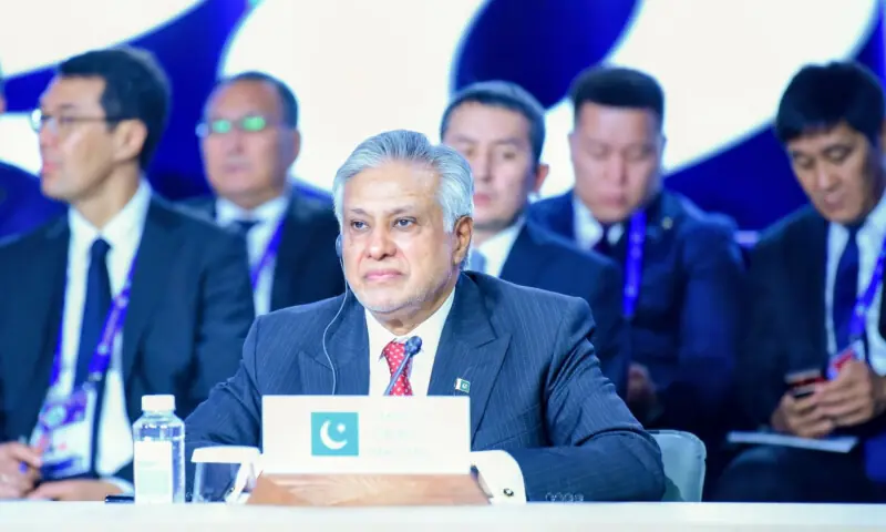 FM Ishaq Dar at Moscow SCO Summit