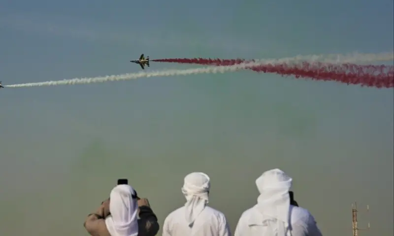 Indian fighter jet crashes at Dubai Airshow: report