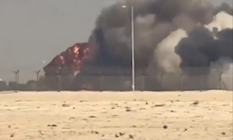 India’s indigenous Tejas fighter aircraft crashes at Dubai Air Show