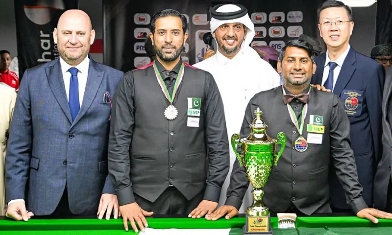 Mohammad Asif and Asjad Iqbal clinch IBSF World Cup title for Pakistan