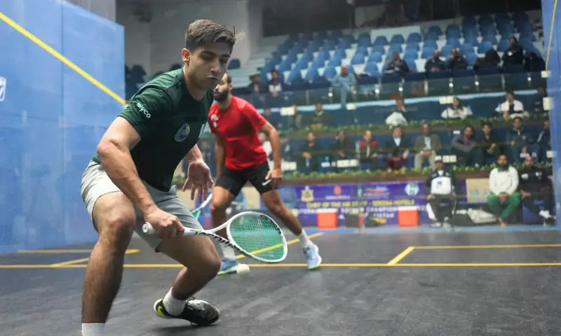Pakistan trio in CAS Squash semis