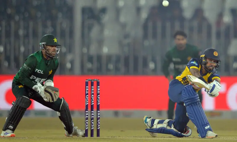 Mishra’s dazzling 76 propels Sri Lanka to imposing 184-5 against Pakistan in T20 tri-series match