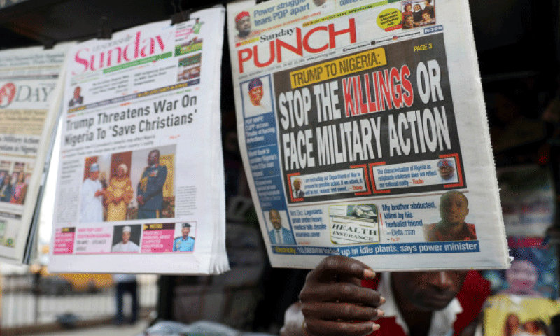 Donald Trump threatens military action in Nigeria to protect Christians