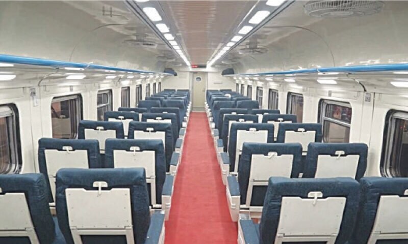 Modern railcar launched on Lahore-Rawalpindi route