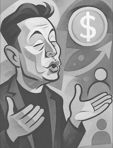 Musk sees ahead a very different life