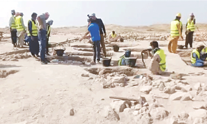 Explorers claim discovery of ‘ancient skeletons’ at Banbhore ruins