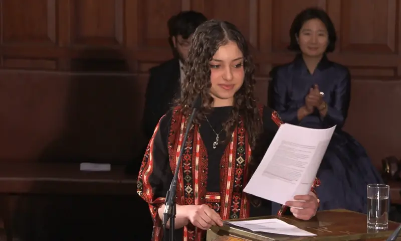 The Oxford Union just elected its first Palestinian president