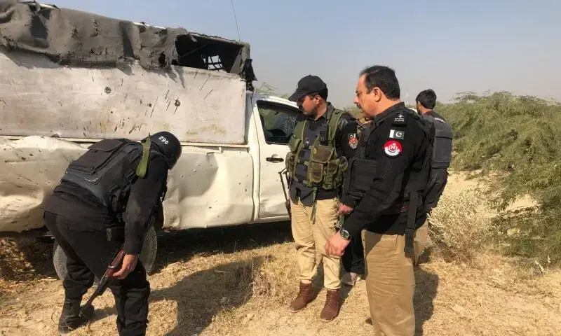 3 cops martyred in IED blast targeting police vehicle in Dera Ismail Khan