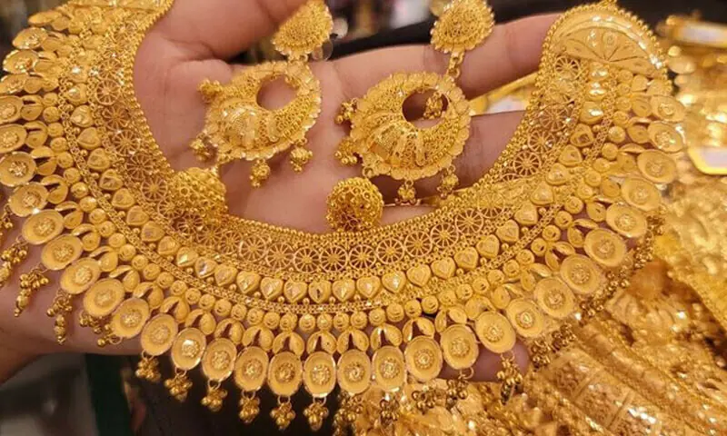 سونے کے نرخوں میں مسلسل تیسرے روز کمی ریکارڈ