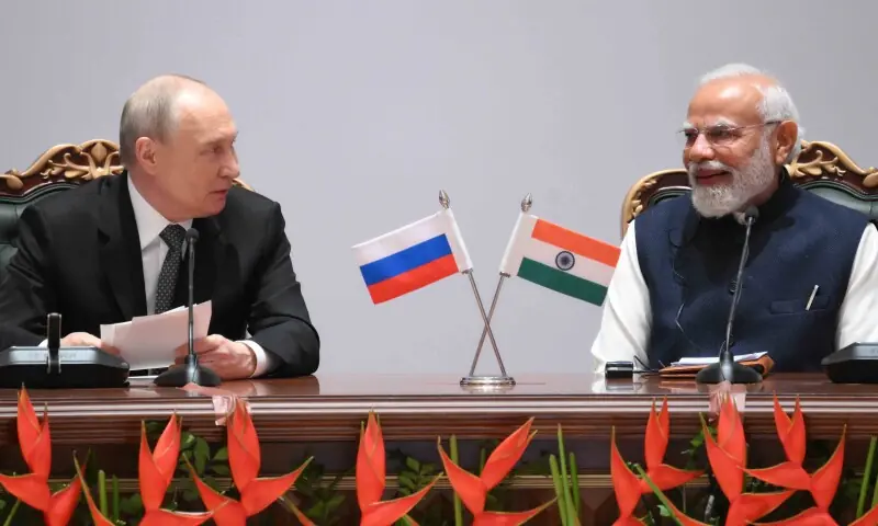 Putin, Modi fortify alliance against backdrop of Western pressure
