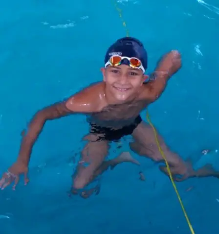  A young Hamza Asif, aged six or seven. — Photo provided by family 