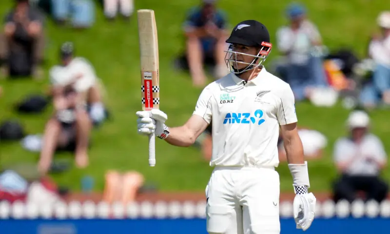 Hay fifty on debut helps put New Zealand on top in West Indies Test