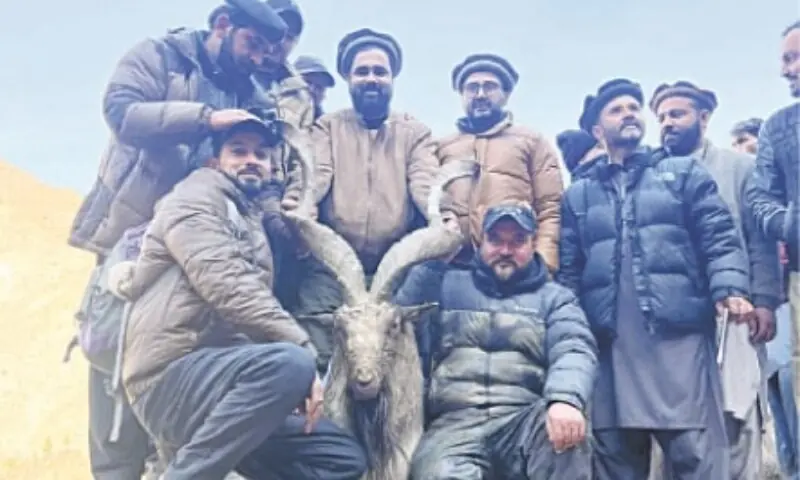 US-Staatsbürger jagt Kaschmir-Markhor in Lower Chitral