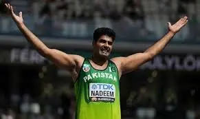 Arshad Nadeem claims Global Breakthrough Athlete award in Dubai
