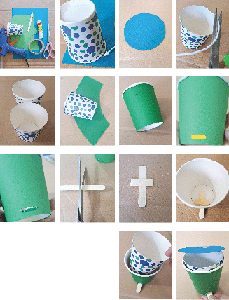 Wonder Craft: Paper cup dustbin - Newspaper - DAWN.COM