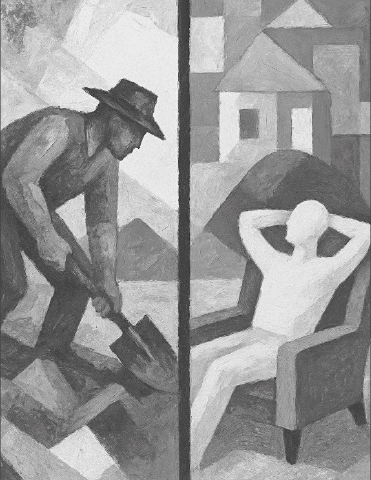 Settler’s sprint and jog of the settled