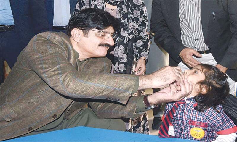 Sindh launches drive to vaccinate over 10m children against polio