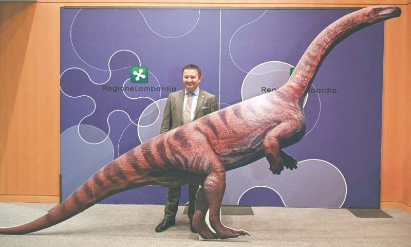 Thousands of dinosaur footprints found on Alpine cliffs near Winter Olympics site