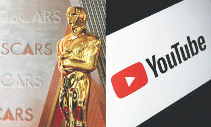 Oscars to stream on YouTube starting in 2029