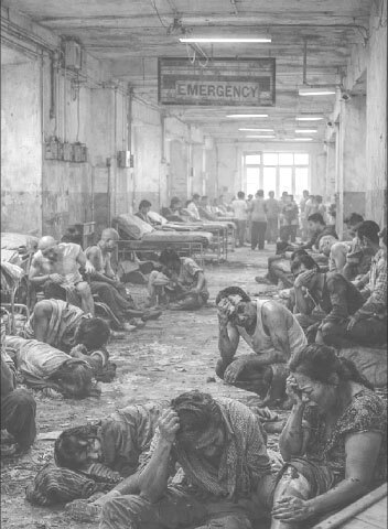 Healthcare system itself on ventilator