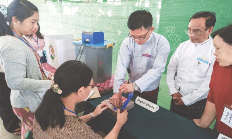 Myanmar goes to the polls amid civil war