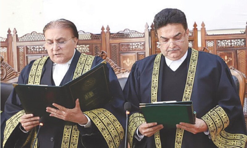 Justice Khalid sworn in as Azad Kashmir SC judge