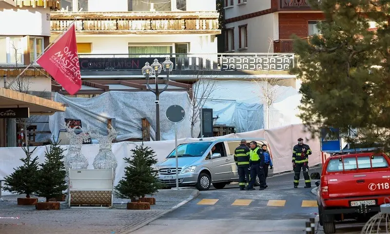 Emergency personnel work outside the &ldquo;Le Constellation&rdquo; bar, after an explosion and fire during a New Year&rsquo;s Eve party where several people died and others were injured. &mdash; Reuters