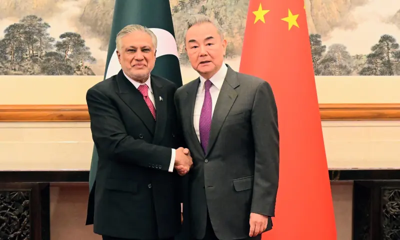 FM Dar, Wang Yi term Pak-China friendship ‘vital’ for regional peace, stability