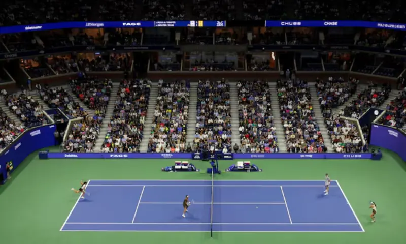  General view of the arena during a match at the 2025 US Open. &mdash; Reuters/File 