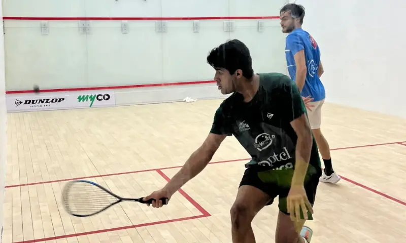 Pakistan squash aces Noor, Nasir, Ashab headline opening day of Karachi Open