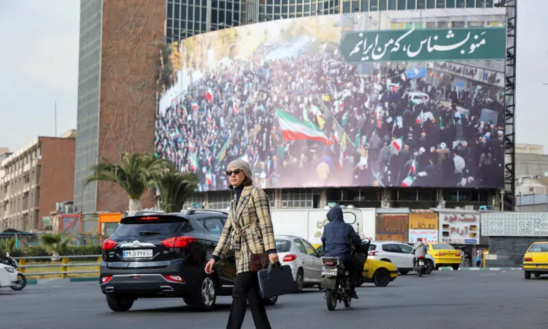 Trump sees Iranian crackdown easing; Tehran denies man to be executed