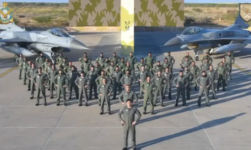 PAF contingent arrives in Saudi Arabia for combat exercise ‘Spears of Victory 2026’: ISPR