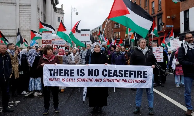 Israeli drone attacks kill three Palestinians, two of them teens