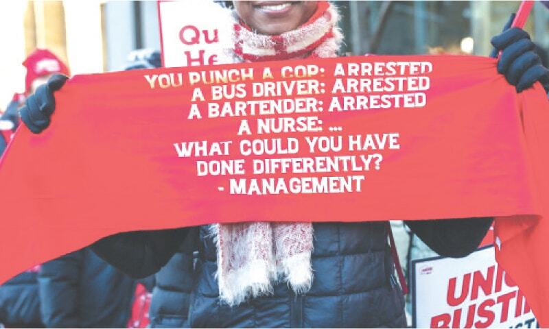 150,000 nurses on largest-ever strike in New York City