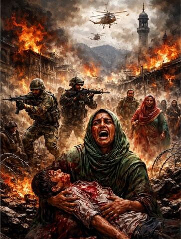 State-backed Indian terrorism in I OK