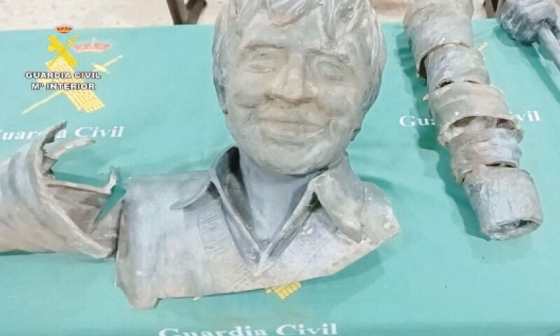 Legendary golfer’s missing statue chopped into pieces after theft