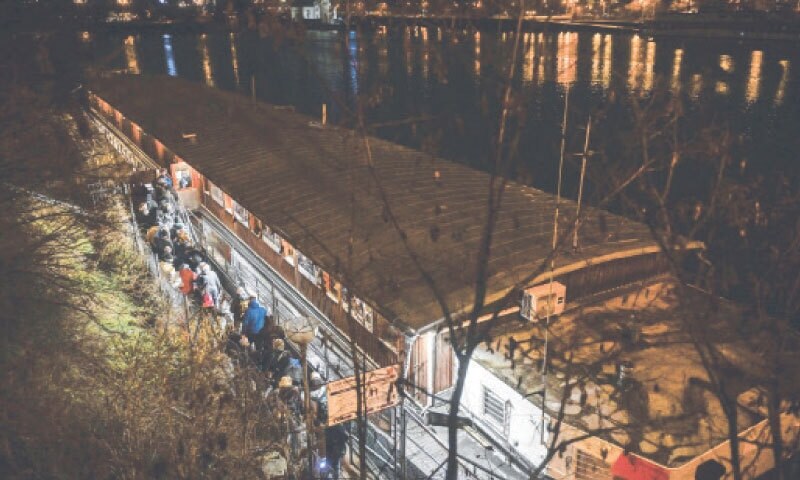 Prague’s homeless find safe haven on river boat