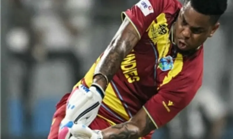 Hetmyer blitz helps West Indies thrash Zimbabwe