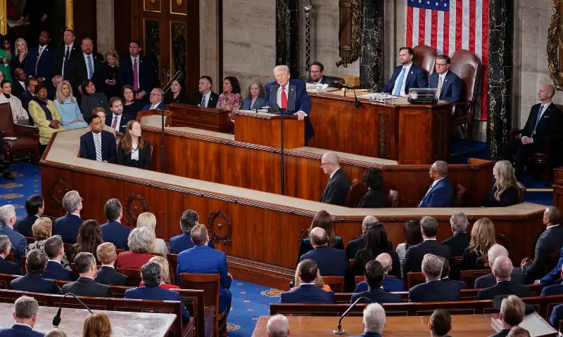 Trump tries to reset presidency in State of the Union speech Trump tries to reset presidency in State of the Union speech