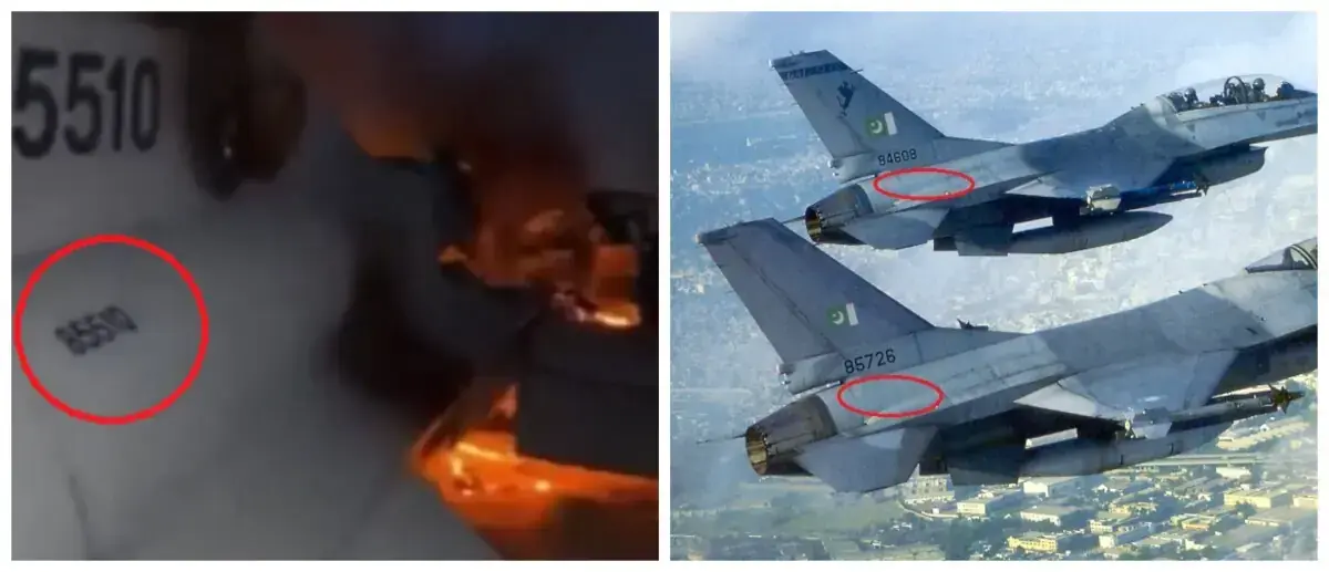 Fact check: Viral visuals of Pakistani F-16 jet allegedly shot down by Afghan forces are doctored Fact check: Viral visuals of Pakistani F-16 jet allegedly shot down by Afghan forces are doctored