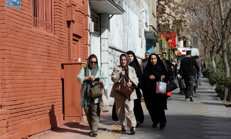 People run for cover following an explosion, after Israel said it launched a pre-emptive attack against Iran, in Tehran, Iran February 28, 2026. &mdash; Reuters