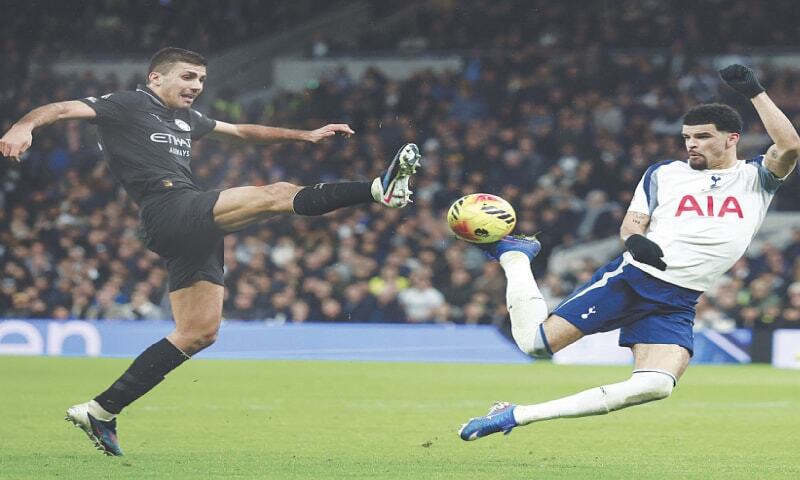City stunned as Solanke magic earns Tottenham draw