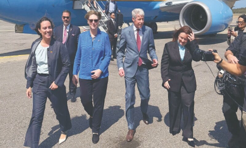 US official in Venezuela to reshape oil industry