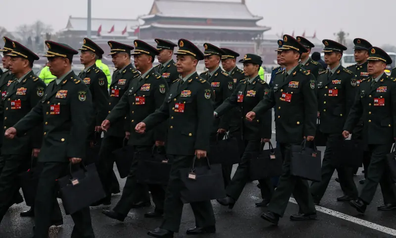 China boosts military spending with eye on US, Taiwan