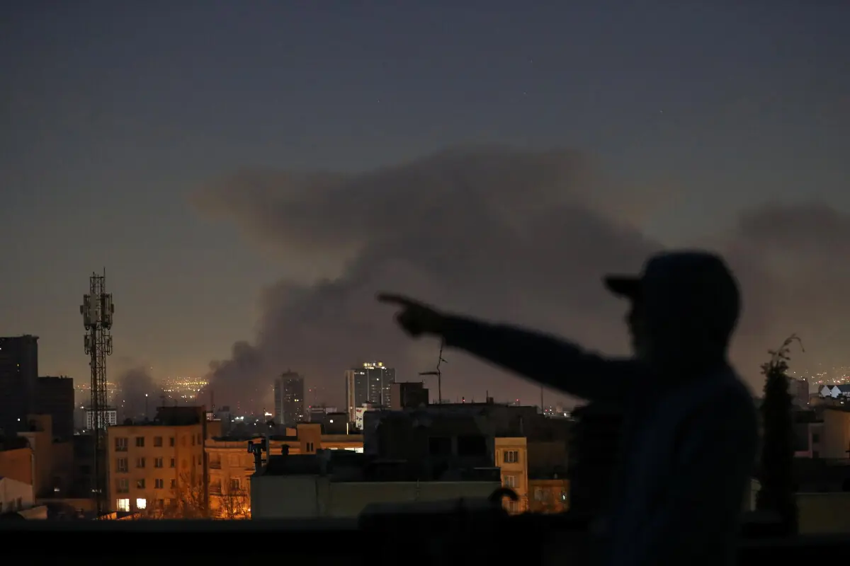 Smoke rises following an explosion, amid the US-Israeli conflict with Iran, in Tehran, Iran, March 6, 2026. &mdash; Reuters