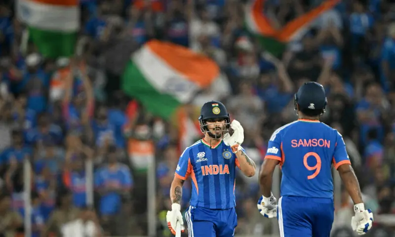 India pile up 255-5 against New Zealand in T20 World Cup final India pile up 255-5 against New Zealand in T20 World Cup final