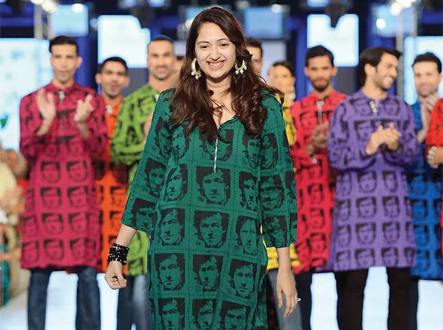  Maheen Kardar, designer and co-founder of Laam Fashion Week (LFW) 