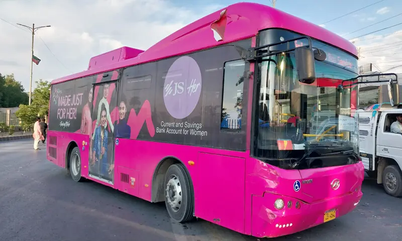  The Pink Bus service (pictured above) was launched to provide women with safer and more comfortable travel | White Star 