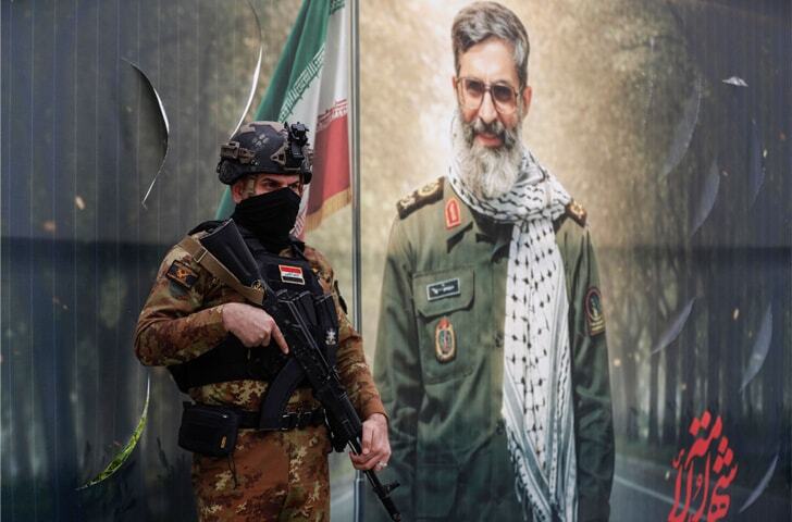 Strikes kill 11 Iran-backed fighters in Iraq