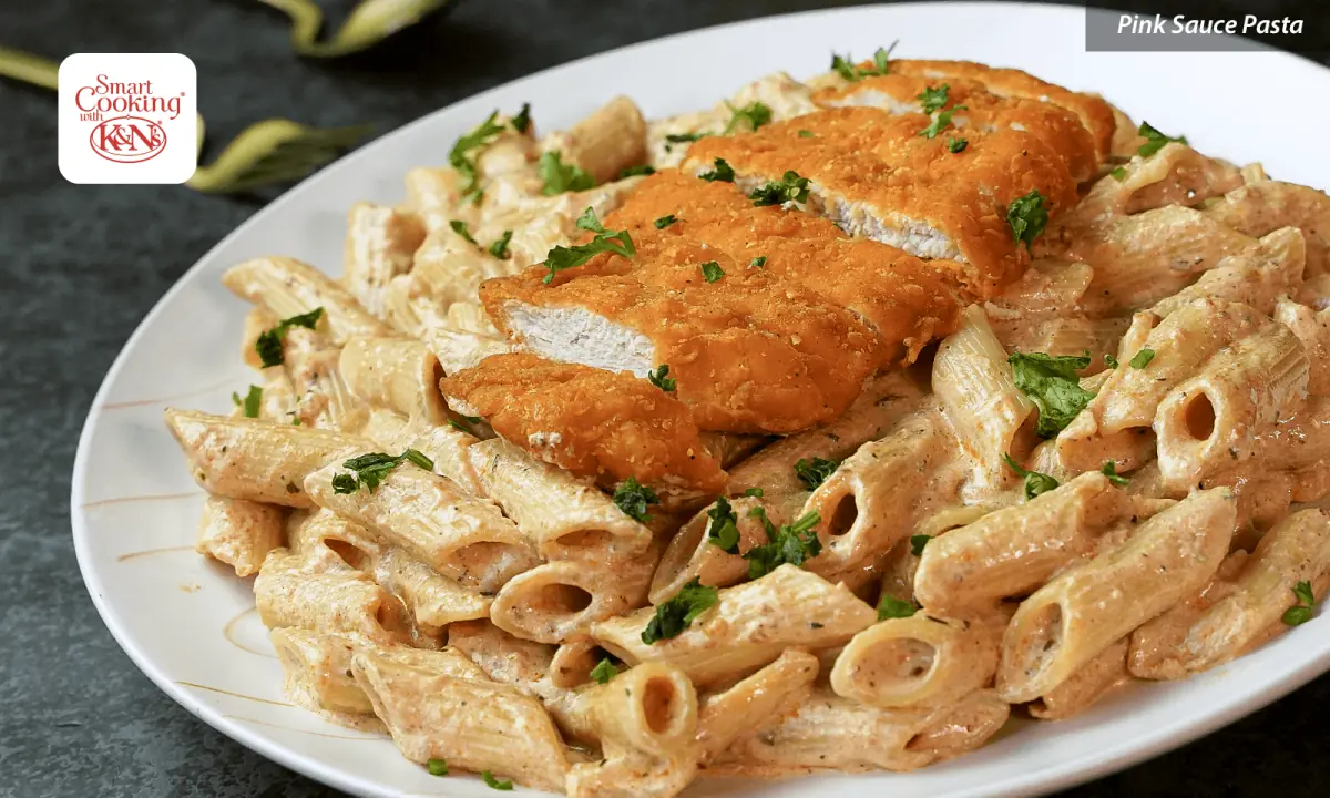 K&N&rsquo;s SmartCooking Recipes: Pink Sauce Pasta